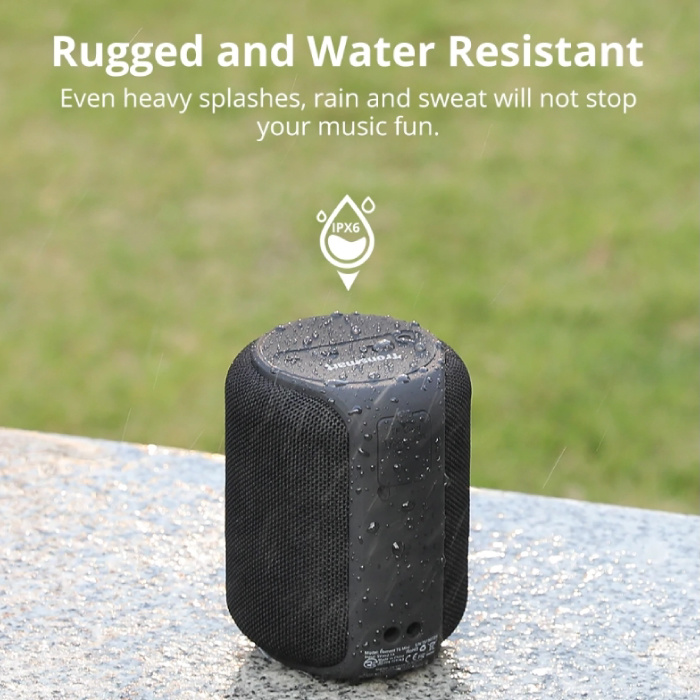 Tronsmart T6 Mini Bluetooth 5.0 Soundbox Haut-parleur sans fil Haut-parleur externe sans fil Rouge