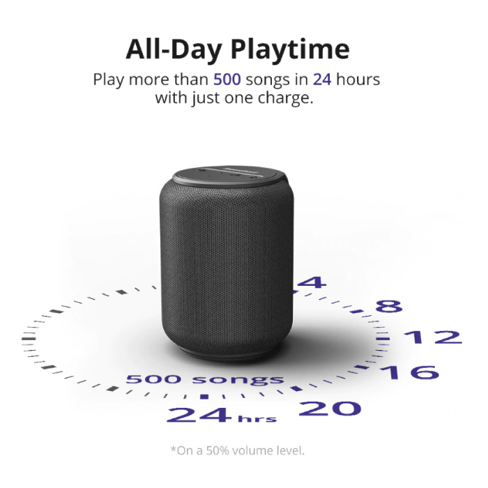 Tronsmart T6 Mini Bluetooth 5.0 Soundbox Haut-parleur sans fil Haut-parleur externe sans fil Rouge