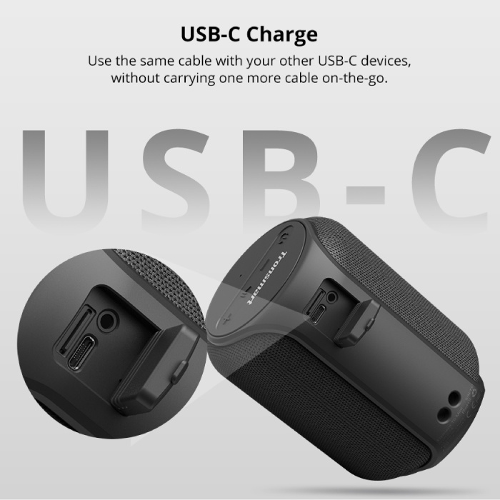 Tronsmart T6 Mini Bluetooth 5.0 Soundbox Haut-parleur sans fil Haut-parleur externe sans fil Rouge