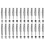 Stuff Certified® 25 en 1 Herramientas Kit de herramientas Juego de destornilladores destornilladores Outils - Para iPhone / iPad / Smartphone / Tableta