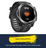 Zeblaze Vibe 5 Smartwatch Fitness Sport Activity Tracker Reloj inteligente iOS Android iPhone Samsung Huawei Negro