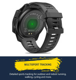 Zeblaze Vibe 5 Smartwatch Fitness Sport Activity Tracker Reloj inteligente iOS Android iPhone Samsung Huawei Azul
