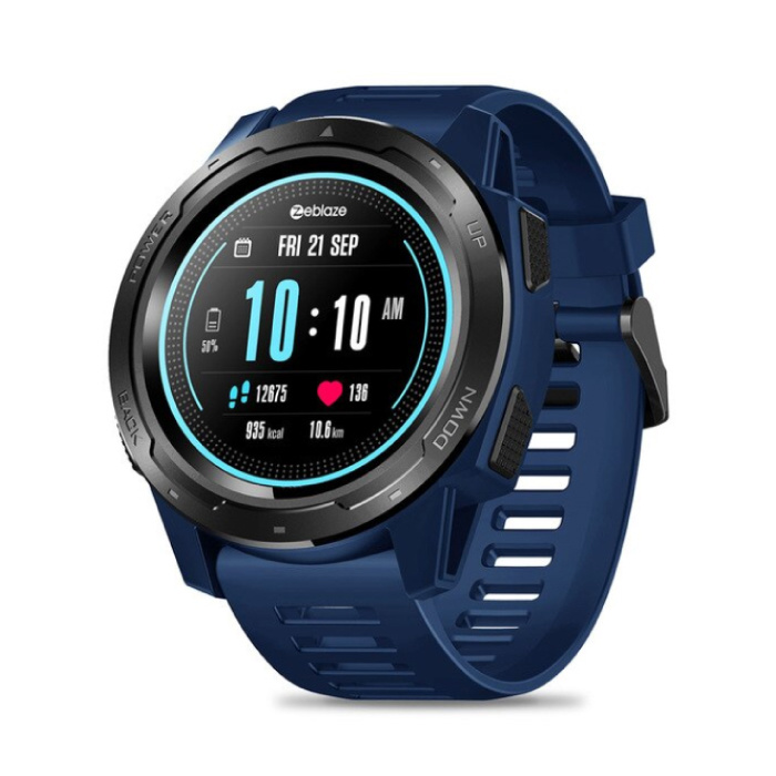 Vibe 5 Smartwatch Fitness Sport Activity Tracker Reloj inteligente iOS Android iPhone Samsung Huawei Azul