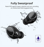 Tronsmart Onyx Neo Aptx TWS Auriculares inalámbricos con control táctil inteligente Bluetooth 5.0 Auriculares inalámbricos en la oreja Auriculares Auriculares 350mAh Negro