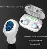 Beesclover S11 TWS Draadloze Smart Touch Control Oortjes Bluetooth 5.0 Ear Wireless Buds Earphones Earbuds 3500mAh Powerbank Oortelefoon Wit