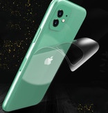 Stuff Certified® Przezroczysta tylna obudowa iPhone X Folia TPU Hydrożelowa osłona ochronna