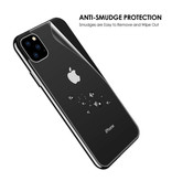 Stuff Certified® Cover posteriore trasparente per iPhone XS Custodia protettiva in pellicola idrogel in TPU