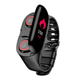 GoldenSpike M1 Sportowy smartwatch + TWS Bezprzewodowe słuchawki Słuchawki Wbudowany Fitness Sportowy monitor aktywności Smartfon Zegarek Słuchawki douszne iOS Android
