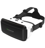 VR Shinecon Gafas 3D de realidad virtual VR 90 ° con control remoto Bluetooth para teléfonos inteligentes