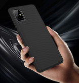 Stuff Certified® Samsung Galaxy S20 Plus - Housse Carbon Matte Cover Cas TPU Case Noir