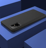 Stuff Certified® Samsung Galaxy S20 Ultra - Housse Carbon Matte Case Cover Cas TPU Noir