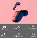 Edifier TWS200 Bezprzewodowe słuchawki Smart Touch Control Słuchawki douszne Bluetooth 5.0 Bezprzewodowe słuchawki Słuchawki douszne Słuchawki 350 mAh Czarny