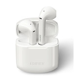 Edifier TWS200 Auriculares inalámbricos con control táctil inteligente Bluetooth 5.0 Auriculares inalámbricos en la oreja Auriculares 350mAh Auricular Blanco