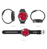 KOSPET Prime Se Sport Smartwatch Fitness Sport Aktivität Tracker Smartphone Uhr iOS Android IP68 iPhone Samsung Huawei Schwarz