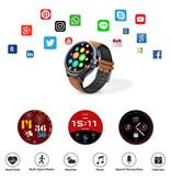 KOSPET Prime Se Sports Smartwatch Fitness Sport Activity Tracker Smartfon Zegarek iOS Android IP68 iPhone Samsung Huawei Czarny