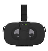 Fiit VR Gafas 3D de realidad virtual 2N VR 120 ° con control remoto Bluetooth para teléfonos inteligentes