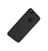 Stuff Certified® Coque iPhone 8 Full Body 360 ° Full Cover + Protecteur d'écran Noir