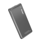 Essager Batería externa del cargador del cargador de batería de emergencia del Powerbank 10,000mAh