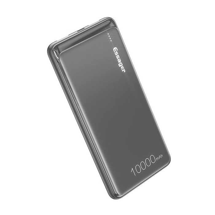 Essager Zewnętrzna ładowarka awaryjna 10000 mAh Powerbank z ładowarką