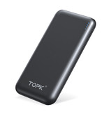 TOPK Ładowarka akumulatorów awaryjnych 10 000 mAh zewnętrznego Power Bank