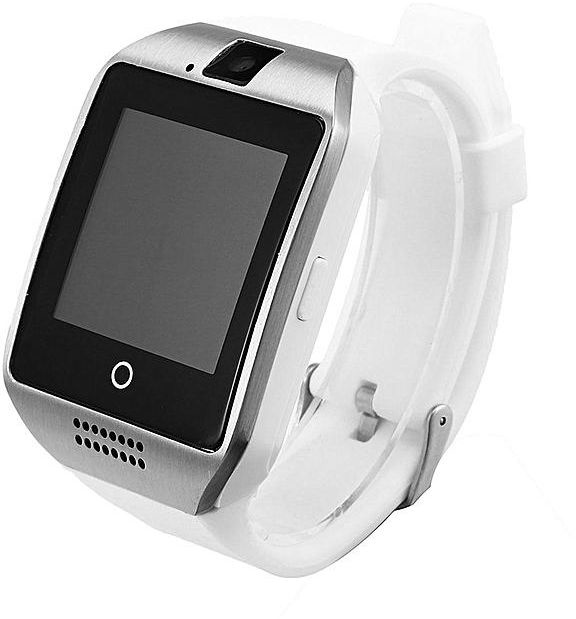 Q18 Android SmartWatch originale Smartphone Montre OLED iOS Blanc