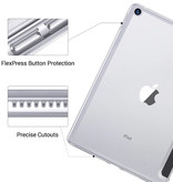 Stuff Certified® Skórzane, składane etui na iPada Air 1 w kolorze niebieskim