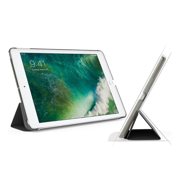 Stuff Certified® iPad Mini 1 Leder Faltbare Hülle Hülle Blau