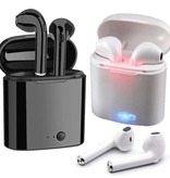 HBQ TWS i7s Wireless Bluetooth 5.0 Kopfhörer In-Ear Wireless Buds Ohrhörer Ecouteur Earphone Schwarz - Klarer Klang