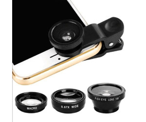 Kit Obiettivo Fotocamera 3 In1 Per Telefono Cellulare - Foto 7