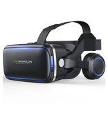 VR Shinecon 6.0 Okulary 3D Virtual Reality 120 ° z kontrolerem