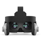 VR Shinecon 9.0 Gafas 3D de Realidad Virtual 120 ° con Controlador