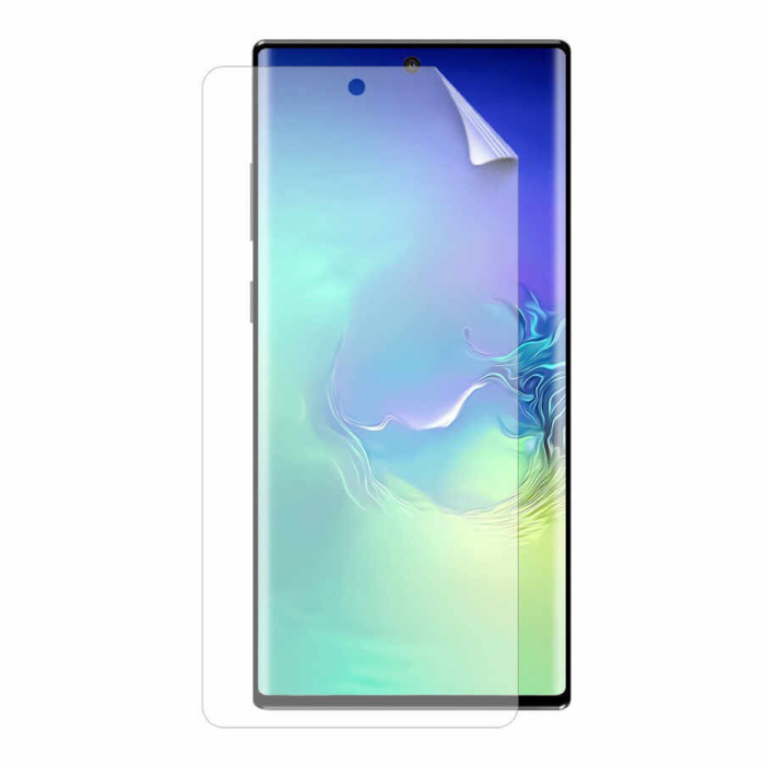 Samsung Galaxy Note 10 Screen Protector Foil Folie PET Vouwbare Beschermfolie Film