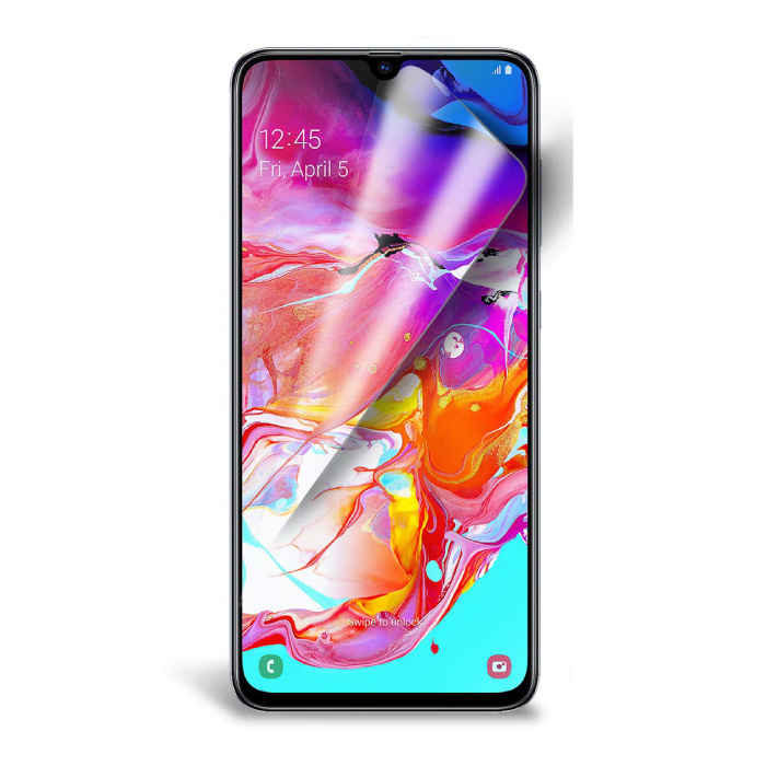 Stuff Certified® Pellicola proteggi schermo per Samsung Galaxy A70 Pellicola protettiva pieghevole in PET