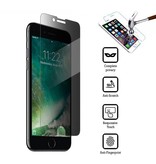 Stuff Certified® iPhone SE (2020) Protecteur d'écran de confidentialité Film de verre trempé Lunettes en verre trempé