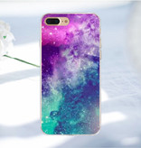 Stuff Certified® iPhone SE (2020) - Funda Space Star Funda Cas Soft TPU Funda