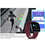 Zeblaze Crystal 3 Smartwatch Smartband Smartfon Fitness Sport Activity Tracker Zegarek IPS iOS Android iPhone Samsung Huawei Czarny