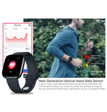 Zeblaze Crystal 3 Smartwatch Smartband Smartfon Fitness Sport Activity Tracker Zegarek IPS iOS Android iPhone Samsung Huawei Czarny