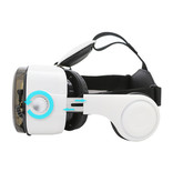 BOBO VR Gafas 3D de Realidad Virtual VR 120 ° con Control Remoto Bluetooth para Smartphones Blanco