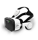 BOBO VR Verres 120 ° de réalité virtuelle 3D de VR avec la télécommande de Bluetooth pour le blanc de smartphones