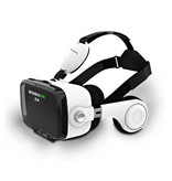 BOBO VR VR Virtual Reality 3D Glasses 120 ° With Bluetooth Remote Control for Smartphones White