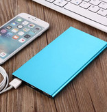 Stuff Certified® Caricabatteria solare esterno da 30.000 mAh Power Bank Pannello solare Batteria di emergenza Caricabatteria Sun Blue