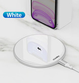 Coolreall 15W Qi Universele Draadloze Oplader Wireless Charging Pad Wit