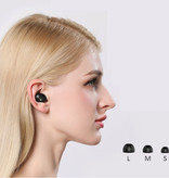 Bluedio Fi Wireless Smart Touch Control Auriculares TWS Bluetooth 5.0 Auriculares inalámbricos en la oreja Auriculares Auriculares 650mAh