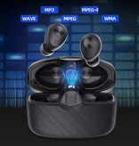 Bluedio Écouteurs de contrôle tactile intelligents sans fil Fi TWS Bluetooth 5.0 écouteurs intra-auriculaires sans fil écouteurs écouteurs 650mAh