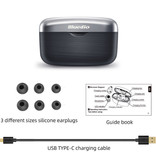 Bluedio Fi Draadloze Smart Touch Control Oortjes TWS Bluetooth 5.0 Ear Wireless Buds Earphones Earbuds Oortelefoon 650mAh