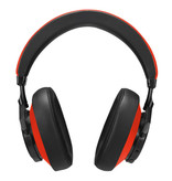 Bluedio Casque sans fil T7 Casque sans fil Bluetooth Casque stéréo Gaming Rouge