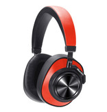 Bluedio Cuffie senza fili T7 Cuffie senza fili Bluetooth Cuffie stereo da gioco Rosso