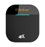 MiraScreen MiraScreen G5 Miracast TV Stick 4K Cast HDMI 5G WiFi Receiver Screen Receiver iPhone & Android