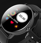 Lige Q5 Plus Sport Smartwatch Fitness Sportowy monitor aktywności Smartfon Zegarek iOS Android iPhone Samsung Huawei Szary