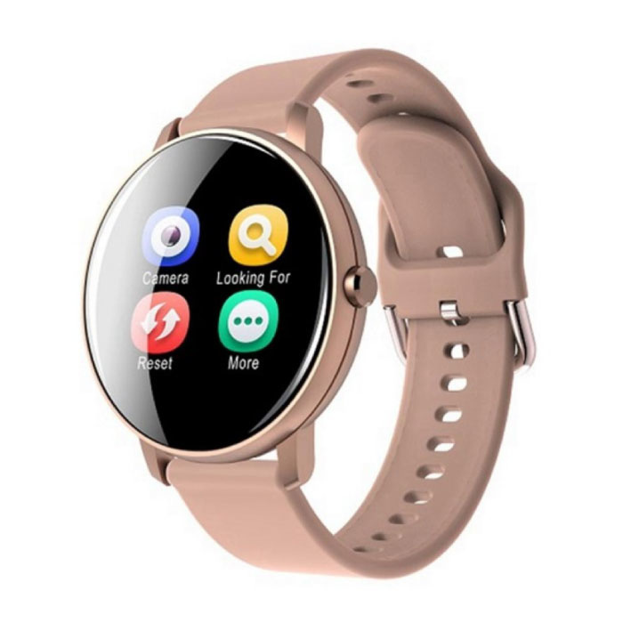 Q5 Plus Sport Smartwatch Fitness Sport Activity Tracker Smartphone Watch iOS Android iPhone Samsung Huawei Pink